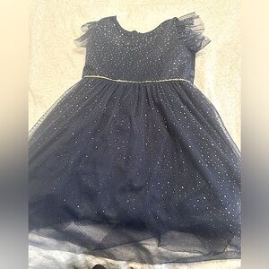 Popatu Kids' Foil Shimmer Tulle Dress